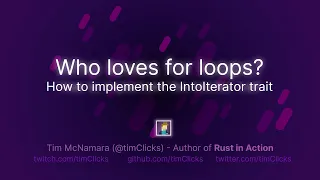 Beginner Rust programming tutorial How to implement the IntoIterator trait