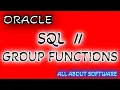 SQL Group Functions