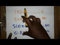 nanosecond to second