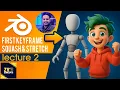 Blender Animation Tutorial Ep 2 First Keyframe Squash Stretch Explained