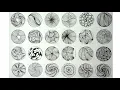24 ZENTANGLE PATTERNS - Part 2