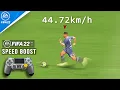 FIFA 22 SPEED BOOST EXPLOSIVE SPRINT TUTORIAL