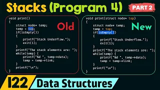 Stacks Program 4 - Part 2