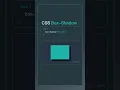 CSS box-shadow Property - shadow Property