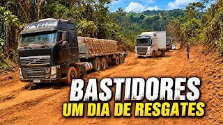 BASTIDORES DOS RESGATES! Como é um dia na Transamazônica