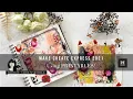 MAKE CREATE EXPRESS 2021 Modern Botanicals a sneak peek using MCM VOILA PRINTABLES