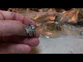422 Amazing Sterling Milor Gold Friend Mail
