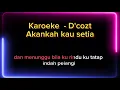 Download Lagu Karoeke D'cozt Akankah kau setia @rafan307