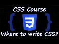 Inline Internal and External CSS - Everything you need to know