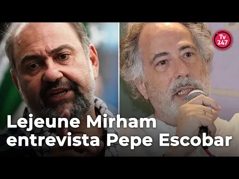 Download MP3 Lejeune Mirham entrevista Pepe Escobar