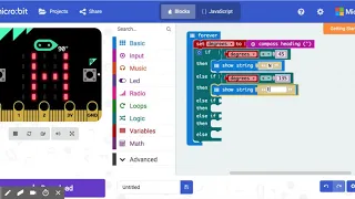 Micro bit - Compass
