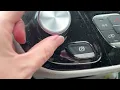 How to Turn Off Parking Brake on Chrysler Pacifica