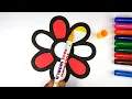 Bloom into Creativity Coloring a Beautiful Flower