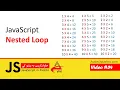 34 Nested Loop in JavaScript JavaScript JavaScript in pashto