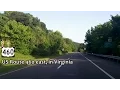 US Route 460 east in Virginia - from Glen Lyn to Blacksburg Virginia Tech