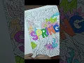 Relaxing Spring Colouring Time-Lapse