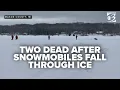 Snowmobiler found dead in lake was a music professor at Muskegon Community College