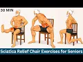 Seated Sciatica Relief Exercises for Seniors