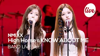  4k nmixx high horse u0026 know about me band live its live k pop live music show