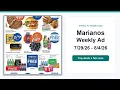 Marianos Weekly Ad 26 - 26 Best Deals