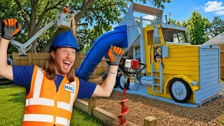 Can Handyman Hal Build a Playground? | Construction Tools, Tree Trimming & Fence Building