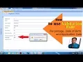 How to use validation rule in access 2007 in Hindi step by step