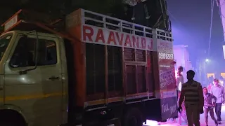 raavan dj ncr on fire in the village asliraavandj5157 raavandjbisrakh5579 harshbhativlogs21