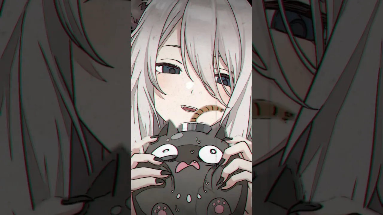 ずぅっといっしょだよ【獅白ぼたん/ホロライブ】#ssrb #animation #anime #shorts #kawaii #hololive