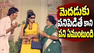 మెదడుకు పనిపెడితే కాని పని ఏముంటుంది - Mohan Babu, Suryakantham Ultimate Comedy Scenes