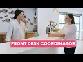 What is the role of a Front Desk Coordinator Career Guide - Job Description