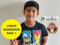 Python Tutorial for Beginners Machine Learning with Python Linear Regression with python