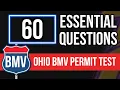Ohio BMV Permit Test 2026 60 Essential Questions