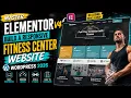 Master ELEMENTOR v4 Build a Responsive FITNESS CENTER Website Wordpress 2026