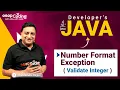 Number Format Exception in Java Validate Integer Java for Developers