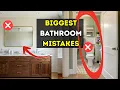 11 Bathroom Mistakes You ll Regret
