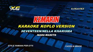 Download KEMARIN SEVENTEEN KARAOKE KOPLO NADA CEWEK (Kini Sendiri Di Sini Mencarimu Tak Tahu Di Mana) MP3