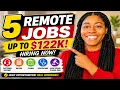 5 Remote Jobs Hiring Now Up to 122K Work From Home Jobs