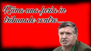 Totò Riina furioso con il collaboratore di Giustizia Salvatore Palazzolo processo Badalamenti