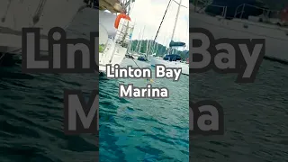 Linton Bay marina, going from marina anchorage to the shore