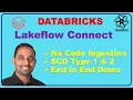 Databricks LakeFlow Connect and Ingestion Pipelines