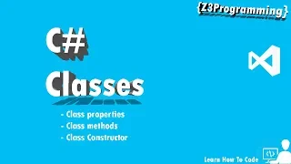 C Tutorial 5 - Class Objects Properties Constructor Methods