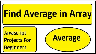 Find Average in Array Average Javascript Array