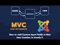 How to Add Custom Input Fields to New User Creation in Joomla 5 dev