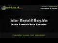 SULTAN - BERPISAH DI UJUNG JALAN ( NADA RENDAH PRIA ) || KARAOKE