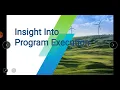 Insight into program execution