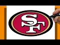 How to DRAW San Francisco 49ers - SUPER BOWL
