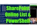 Work with SharePoint Online lists with PNP PowerShell