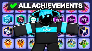 I Got Every Roblox Bedwars Achievement..