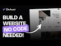 Create a Professional Website in 25 Minutes Without Code Divhunt for Beginners