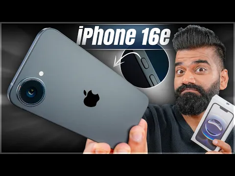 iPhone 16e First Look - Most Affordable iPhone with AI???